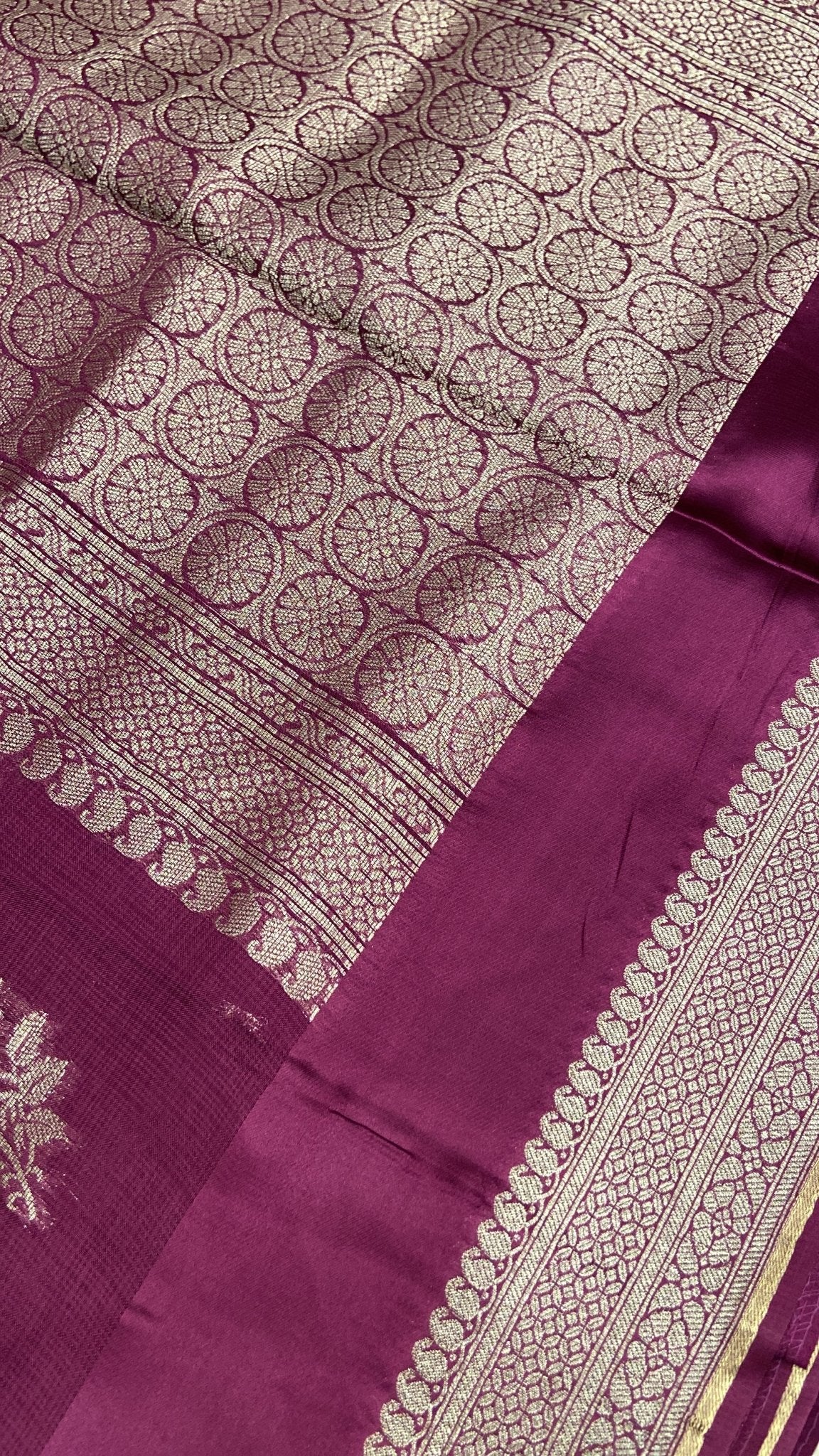 Pure Soft Manipuri Kota With Satin Border Saree - Kanjeevaram Silk Mandir