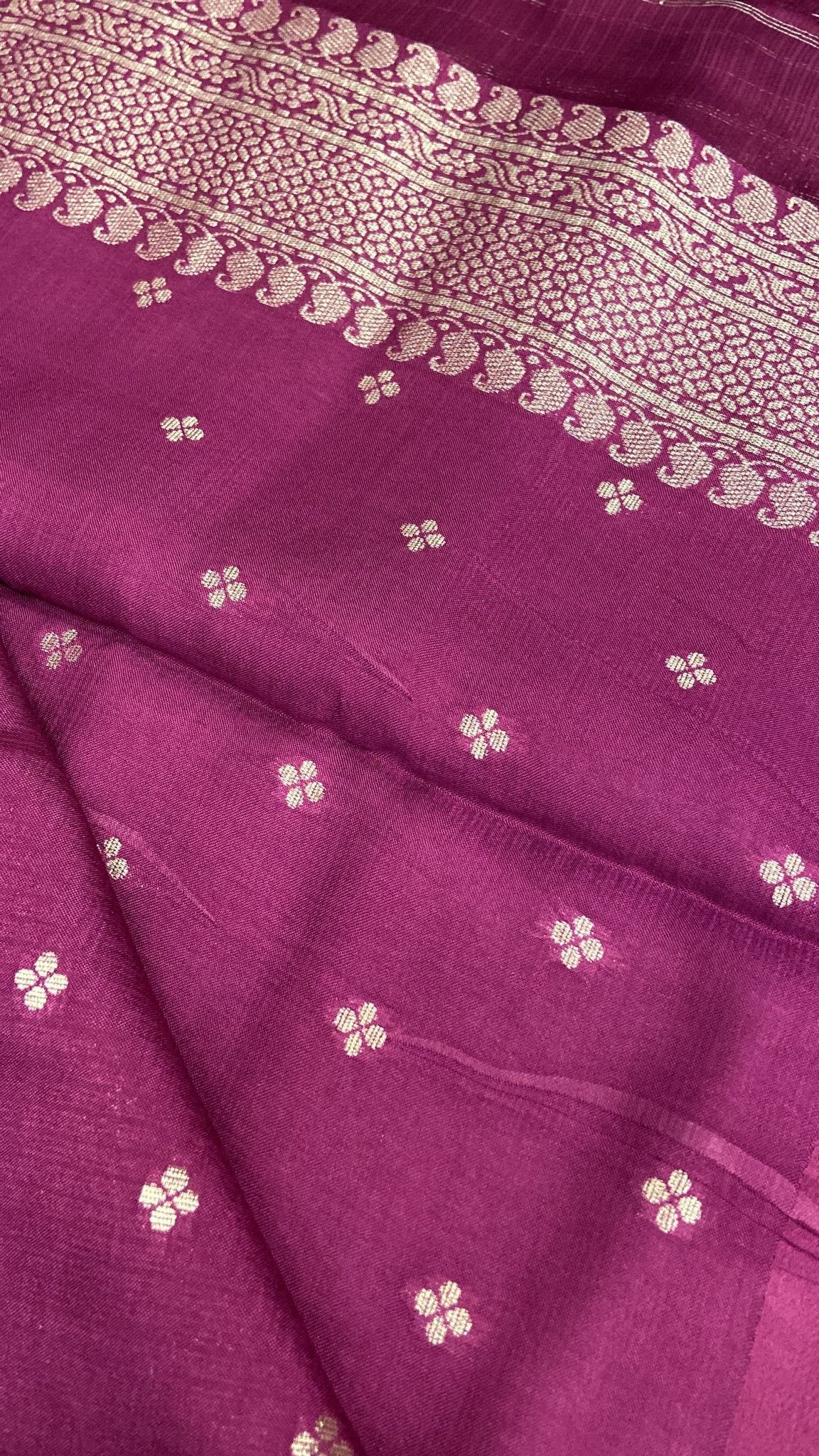 Pure Soft Manipuri Kota With Satin Border Saree - Kanjeevaram Silk Mandir