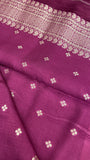 Pure Soft Manipuri Kota With Satin Border Saree - Kanjeevaram Silk Mandir