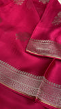 Pure Soft Manipuri Kota With Satin Border Saree - Kanjeevaram Silk Mandir