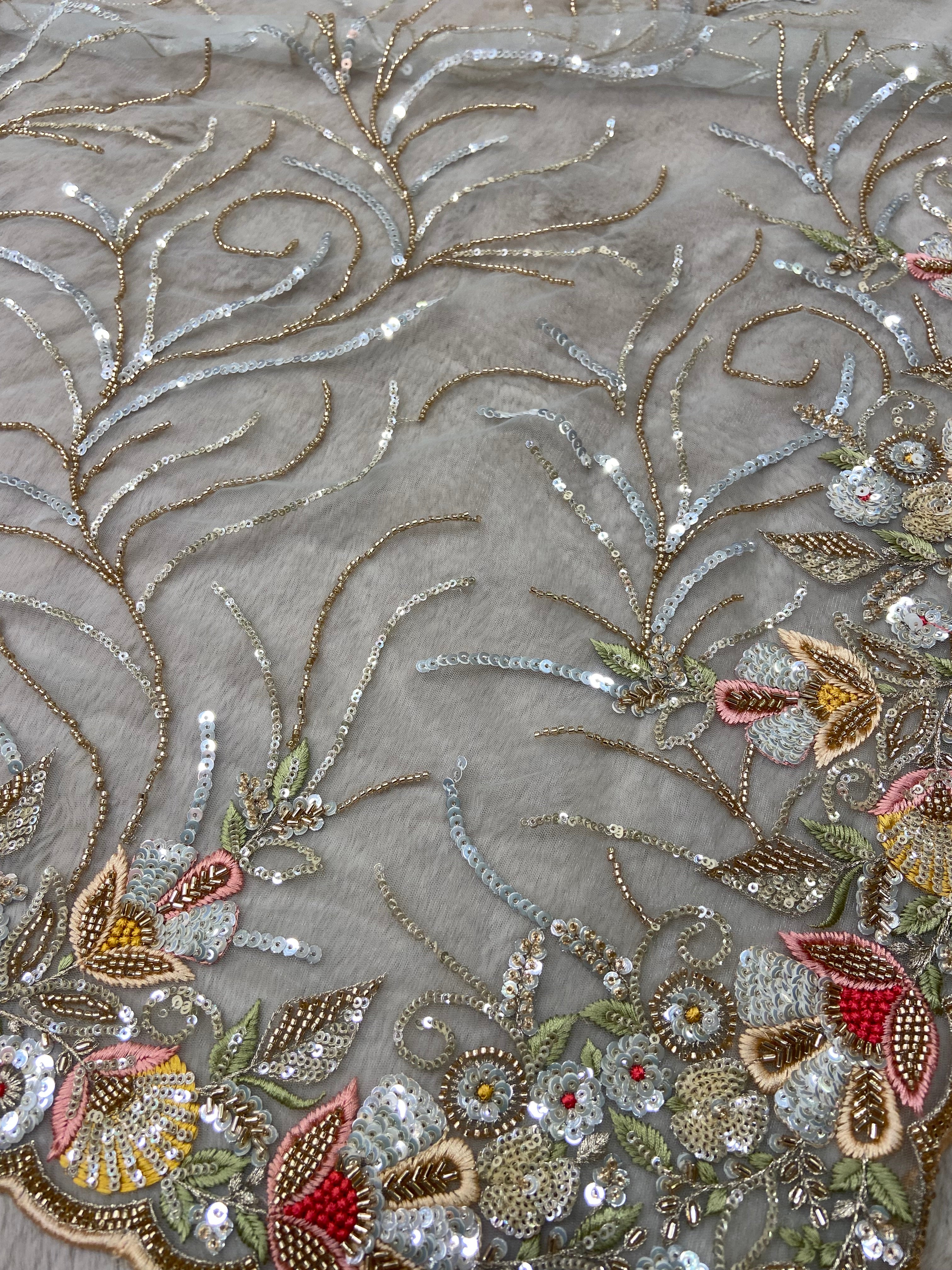Pure Soft Tissue Organza Saree🩵 - Kanjeevaram Silk Mandir
