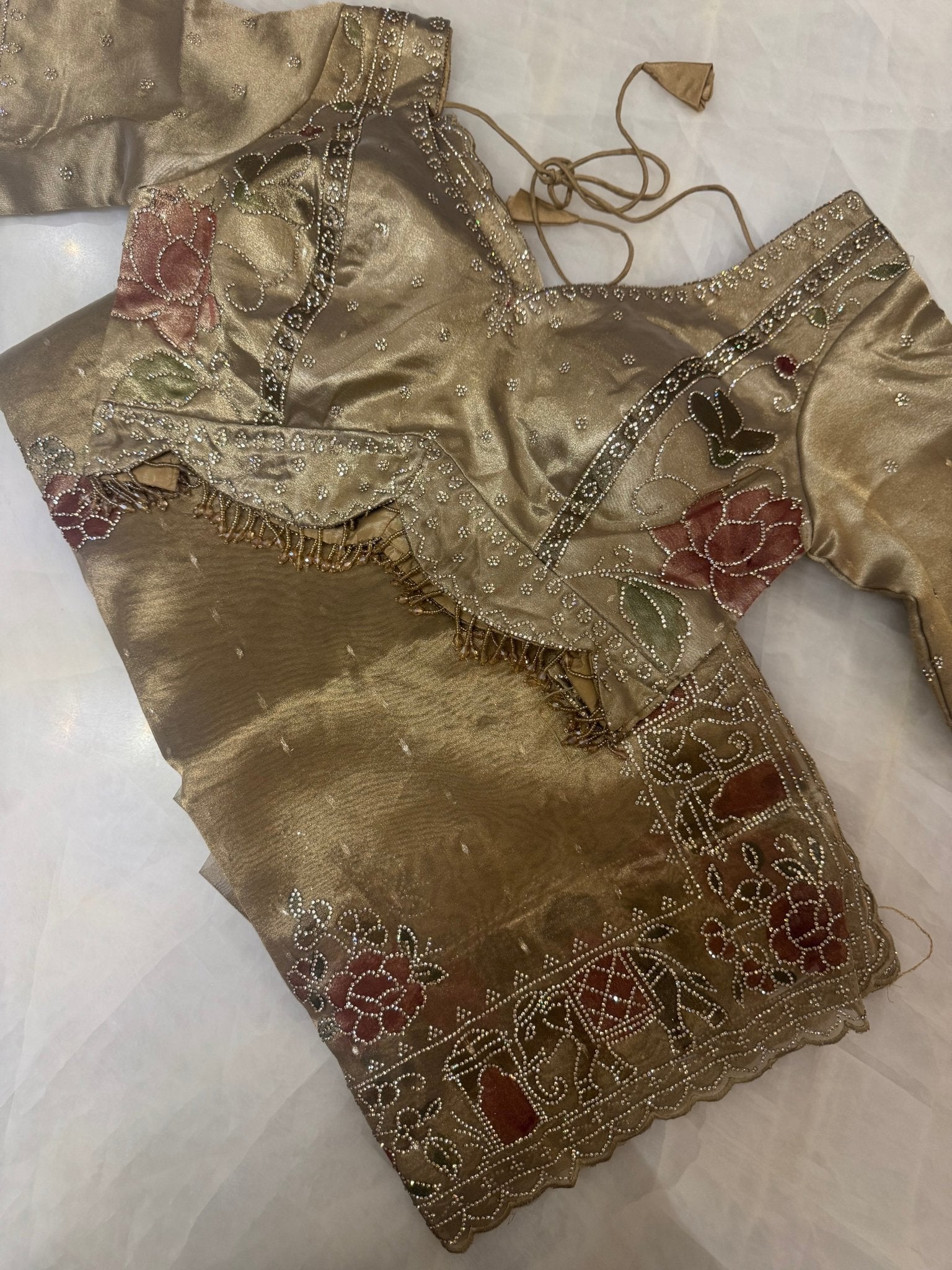 Pure Soft Tissue Organza Saree - Kanjeevaram Silk Mandir