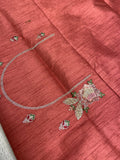 Pure Tissue Organza With Work Saree - Kanjeevaram Silk Mandir