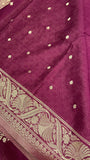 Pure Wrinkle Crepe georgette - Kanjeevaram Silk Mandir