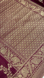 Pure Wrinkle Crepe georgette - Kanjeevaram Silk Mandir