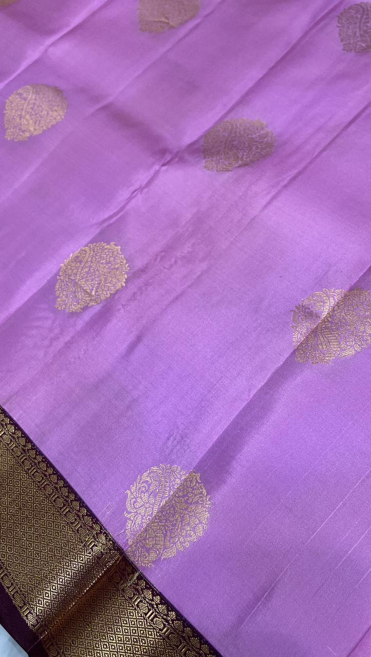 Pure Zari handloom Kanjeevaram silk mark certified saree - Kanjeevaram Silk Mandir