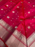 Pure Zari handloom Kanjeevaram silk mark certified saree - Kanjeevaram Silk Mandir