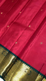 Pure Zari handloom Kanjeevaram silk mark certified saree - Kanjeevaram Silk Mandir