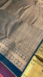 Pure Zari handloom Kanjeevaram silk mark certified saree - Kanjeevaram Silk Mandir