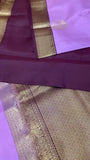 Pure Zari handloom Kanjeevaram silk mark certified saree - Kanjeevaram Silk Mandir