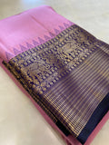 Pure zari handloom Kanjeevaram silk mark certified saree - Kanjeevaram Silk Mandir