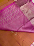 Pure zari handloom Kanjeevaram silk mark certified saree - Kanjeevaram Silk Mandir
