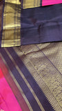 Pure Zari handloom Kanjeevaram silk mark certified saree - Kanjeevaram Silk Mandir