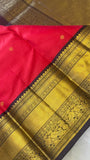 Pure zari handloom Kanjeevaram silk mark certified saree - Kanjeevaram Silk Mandir