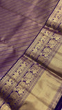 Pure Zari handloom Kanjeevaram silk mark certified saree - Kanjeevaram Silk Mandir
