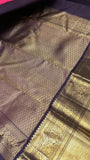Pure Zari handloom Kanjeevaram silk mark certified saree - Kanjeevaram Silk Mandir