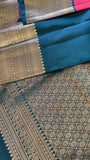 Pure zari handloom Kanjeevaram silk mark certified saree - Kanjeevaram Silk Mandir