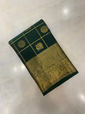 Pure Zari handloom Kanjeevaram silk mark certified saree - Kanjeevaram Silk Mandir