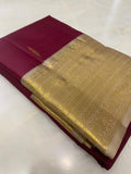 Pure Zari handloom Kanjeevaram silk mark certified saree - Kanjeevaram Silk Mandir