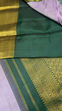 Pure zari handloom Kanjeevaram silk mark certified saree - Kanjeevaram Silk Mandir