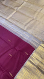 Pure Zari handloom Kanjeevaram silk mark certified saree - Kanjeevaram Silk Mandir