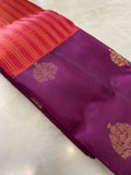 Pure zari handloom Kanjeevaram silk mark certified saree - Kanjeevaram Silk Mandir