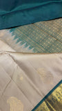 Pure Zari handloom Kanjeevaram silk mark certified saree - Kanjeevaram Silk Mandir