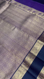 Pure Zari handloom Kanjeevaram silk mark certified saree - Kanjeevaram Silk Mandir