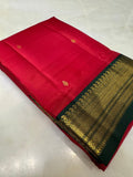 Pure zari handloom Kanjeevaram silk mark certified saree - Kanjeevaram Silk Mandir