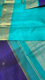 Pure Zari handloom Kanjeevaram silk mark certified saree - Kanjeevaram Silk Mandir