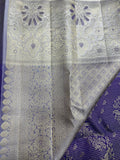 Pure Zari Handloom Kanjeevaram Silk Mark Certified Saree - Kanjeevaram Silk Mandir