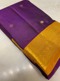 Pure zari handloom Kanjeevaram silk mark certified saree - Kanjeevaram Silk Mandir