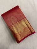 Pure zari handloom Kanjeevaram silk mark certified saree - Kanjeevaram Silk Mandir