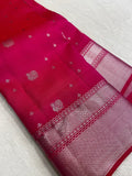 Pure Zari handloom Kanjeevaram silk mark certified saree - Kanjeevaram Silk Mandir