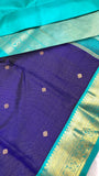 Pure Zari handloom Kanjeevaram silk mark certified saree - Kanjeevaram Silk Mandir