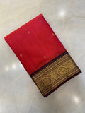 Pure Zari handloom Kanjeevaram silk mark certified saree - Kanjeevaram Silk Mandir