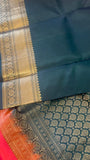 Pure zari handloom Kanjeevaram silk mark certified saree - Kanjeevaram Silk Mandir