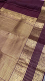 Pure Zari handloom Kanjeevaram silk mark certified saree - Kanjeevaram Silk Mandir
