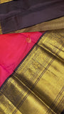Pure Zari handloom Kanjeevaram silk mark certified saree - Kanjeevaram Silk Mandir
