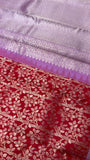 Pure Zari handloom Kanjeevaram silk mark certified saree - Kanjeevaram Silk Mandir