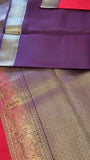 Pure Zari handloom Kanjeevaram silk mark certified saree - Kanjeevaram Silk Mandir