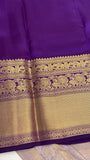 Pure Zari handloom Kanjeevaram silk mark certified saree - Kanjeevaram Silk Mandir
