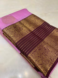 Pure Zari handloom Kanjeevaram silk mark certified saree - Kanjeevaram Silk Mandir