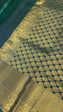 Pure Zari handloom Kanjeevaram silk mark certified saree - Kanjeevaram Silk Mandir