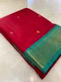 Pure zari handloom Kanjeevaram silk mark certified saree - Kanjeevaram Silk Mandir