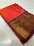 Pure zari handloom Kanjeevaram silk mark certified saree - Kanjeevaram Silk Mandir