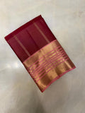 Pure Zari handloom Kanjeevaram silk mark certified saree - Kanjeevaram Silk Mandir