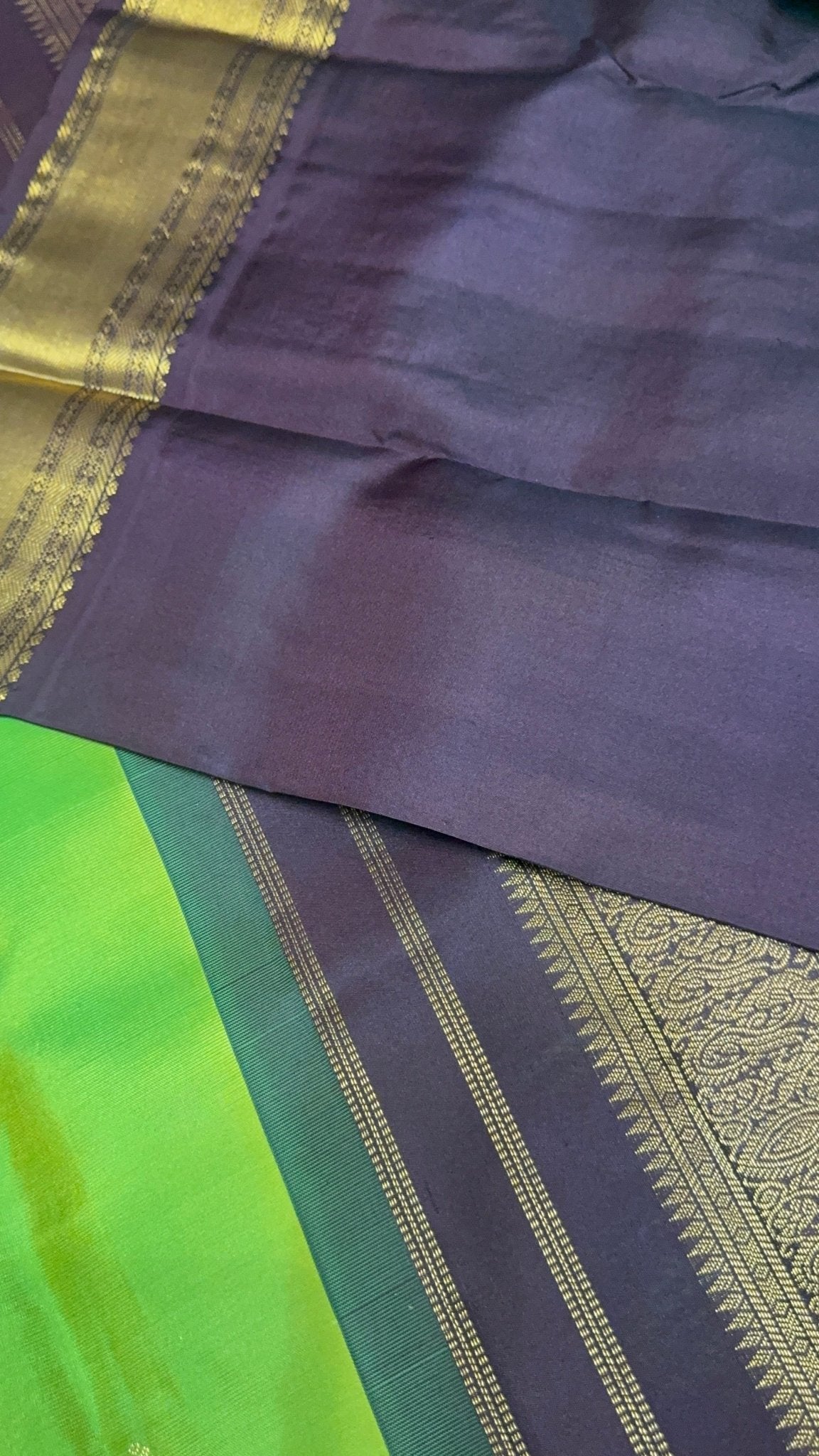 Pure zari handloom Kanjeevaram silk mark certified saree - Kanjeevaram Silk Mandir