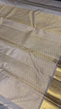 Pure Zari handloom Kanjeevaram silk mark certified saree - Kanjeevaram Silk Mandir
