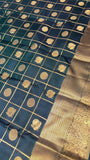 Pure Zari handloom Kanjeevaram silk mark certified saree - Kanjeevaram Silk Mandir